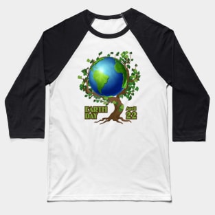 Earth Day 2 Baseball T-Shirt
